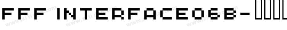 FFF Interface06b字体转换